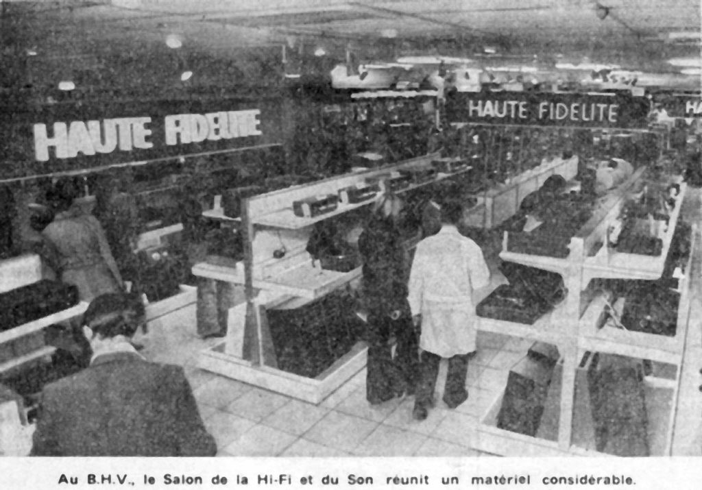 13 - 1974 - Un salon de la HI-FI et du SON au BHV